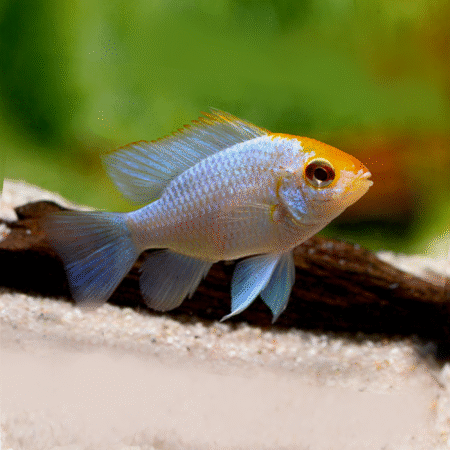 Microgeophagus Ramirezi Neon blue Gold